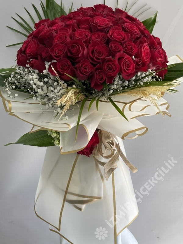 101 Premium Red Rose Bouquet