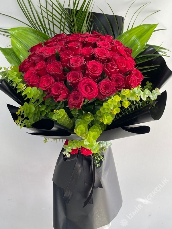 41 Red Roses Hand-crafted Bouquet