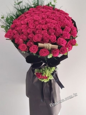 Valentine's Day 101 Rose Bouquet