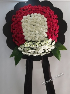 Funeral Sympathy Flower Basket