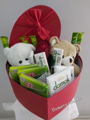 Lovely Heart Shaped Gift Box
