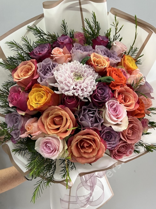 Deluxe Mix Rose Bouquet