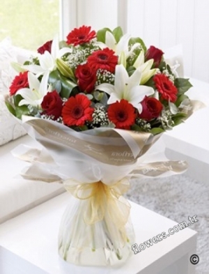 Special Red & White Bouquet