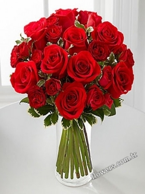 Lovely 21 Red Roses