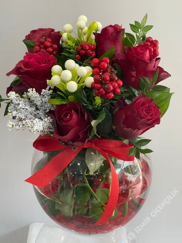 New Year Bouquet Kokina & Rose